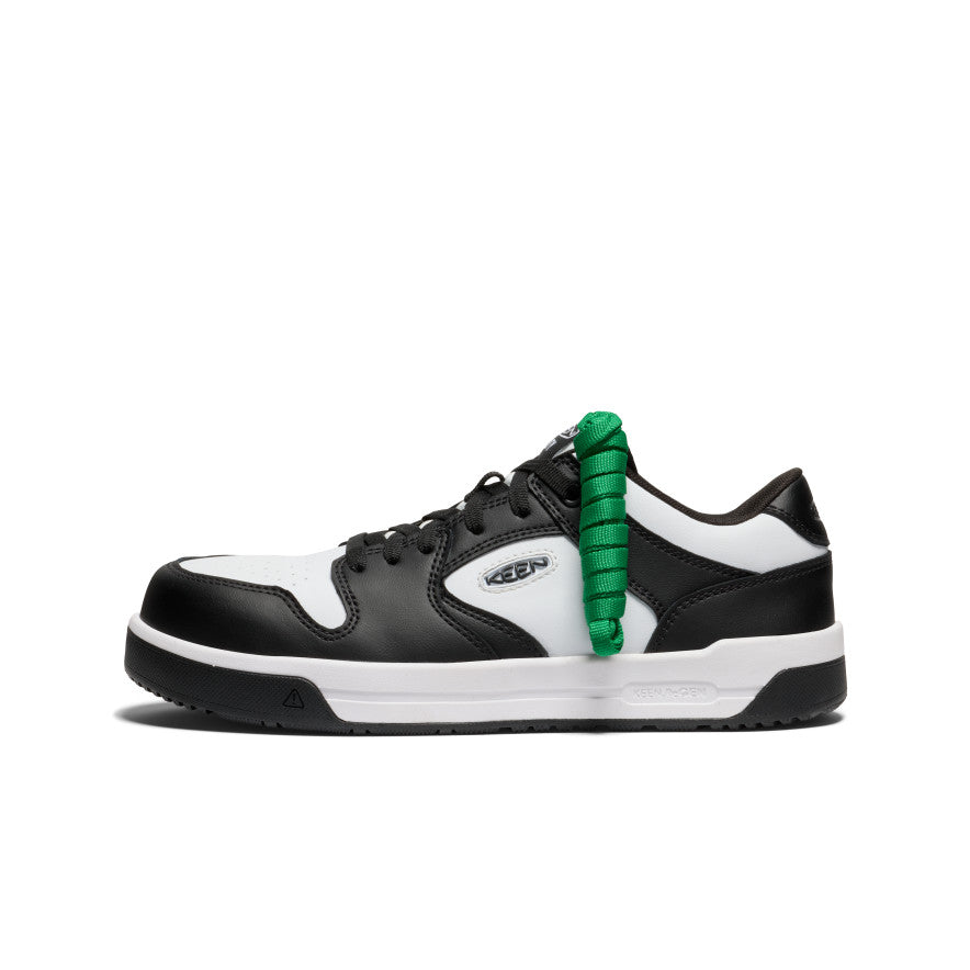 Men's Overton Work Shoe (Carbon Toe) Star White/Black / Keen For sale