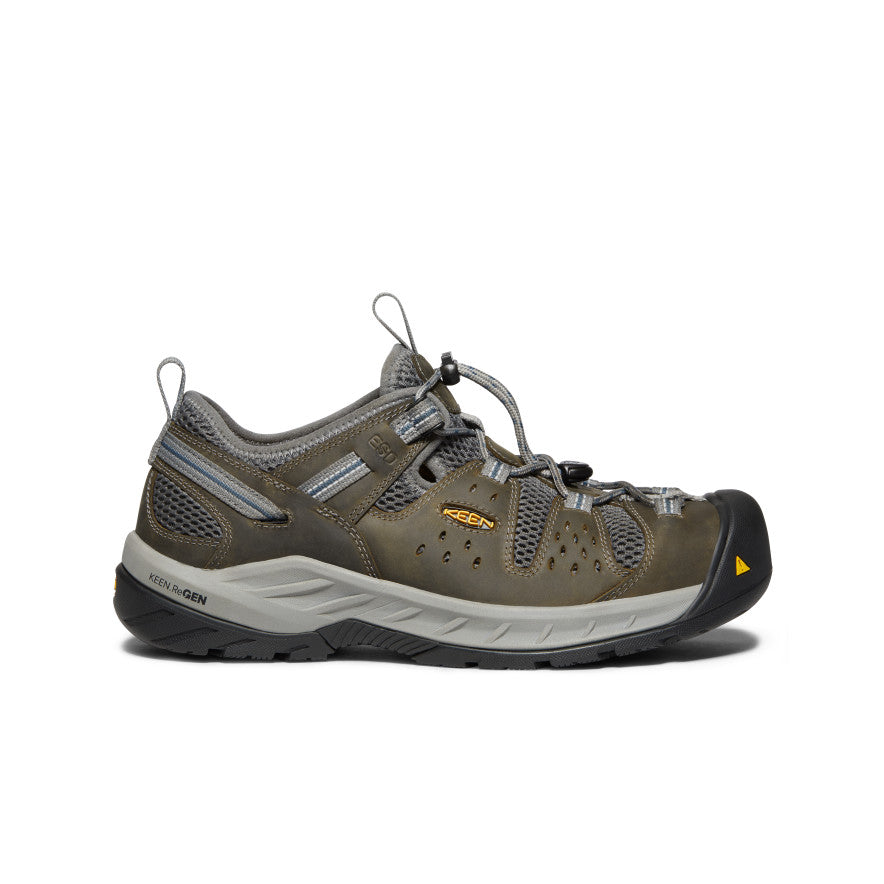 Men's Atlanta Cool II ESD (Steel Toe) Gargoyle/Midnight Navy | Keen Outlet