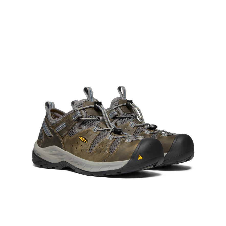 Men's Atlanta Cool II ESD (Steel Toe) Gargoyle/Midnight Navy | Keen Outlet