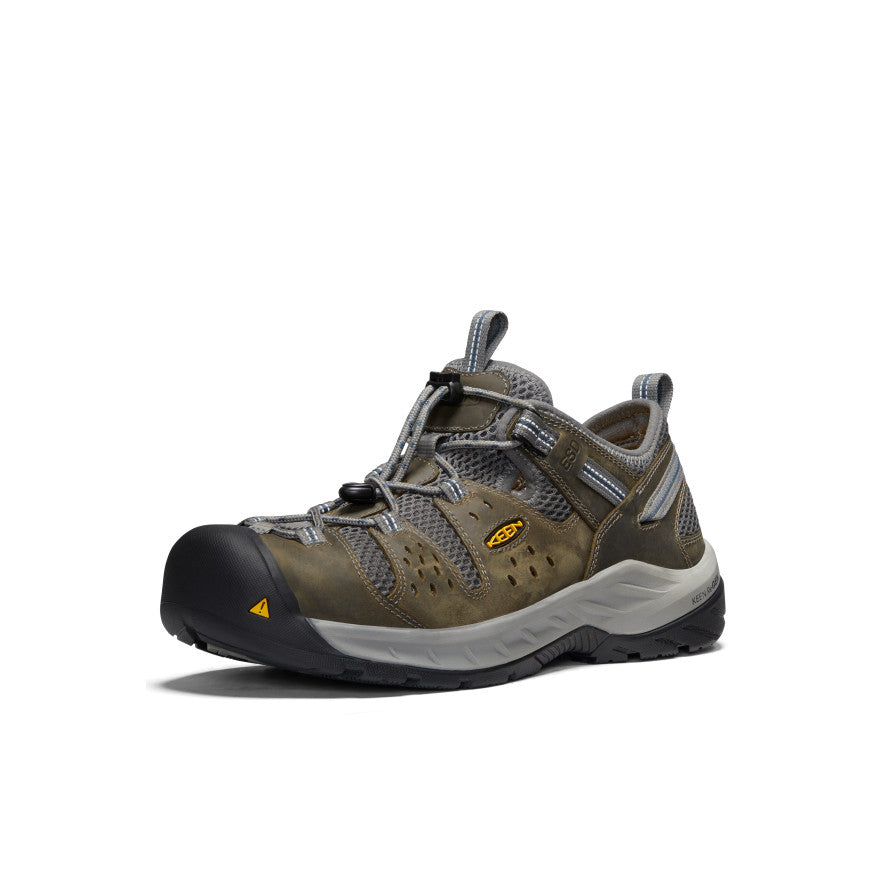 Men's Atlanta Cool II ESD (Steel Toe) Gargoyle/Midnight Navy | Keen Outlet