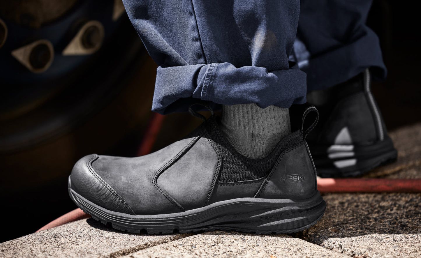 Men's Vista Energy+ Shift ESD (Carbon Toe) Coffee Bean/Black | Keen Outlet