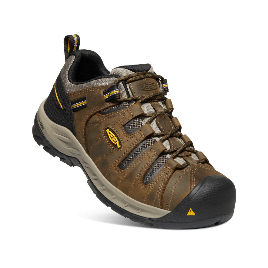 Men's Flint II (Soft Toe) Cascade Brown/Golden Rod / Keen Online