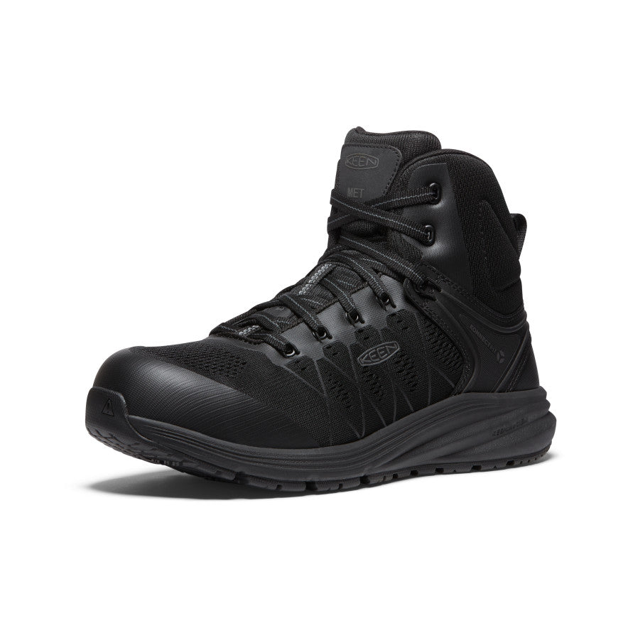 Men's Vista Energy Mid INT MET (Carbon Toe) Black/Raven / Keen For sale