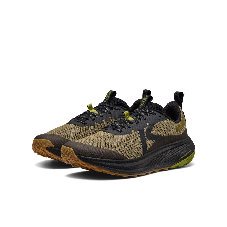 Men's Roam Trail Running Shoe Dark Olive/Golden Cypress | Keen Outlet