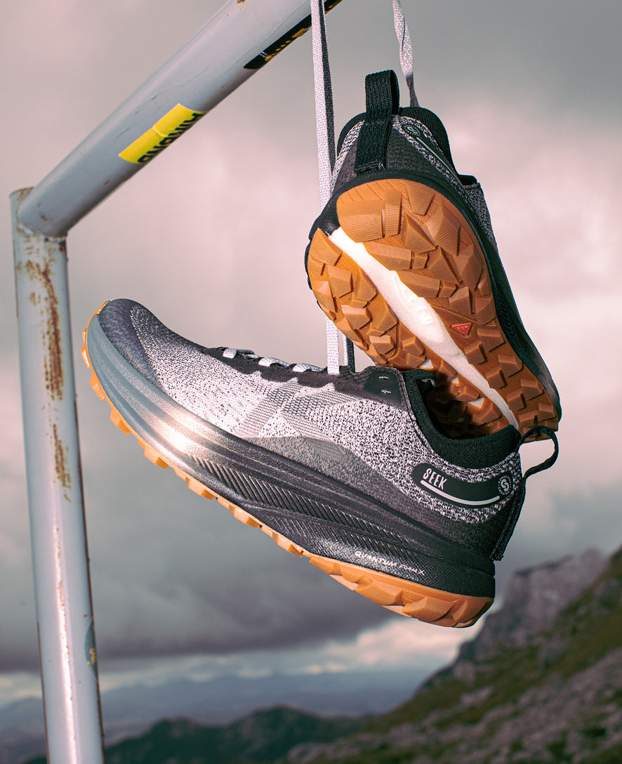 Men's Seek Trail Running Shoe Black/Magnet | Keen Outlet