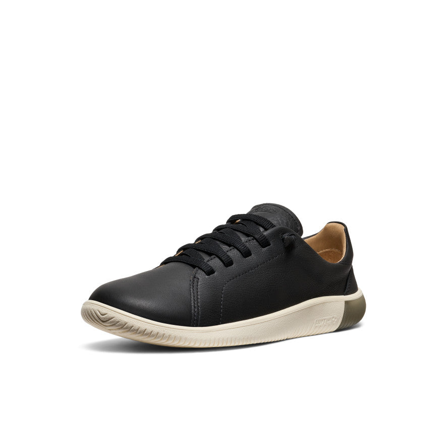 Men's KNX Leather Sneaker Black/Star White | Kenn On Sale
