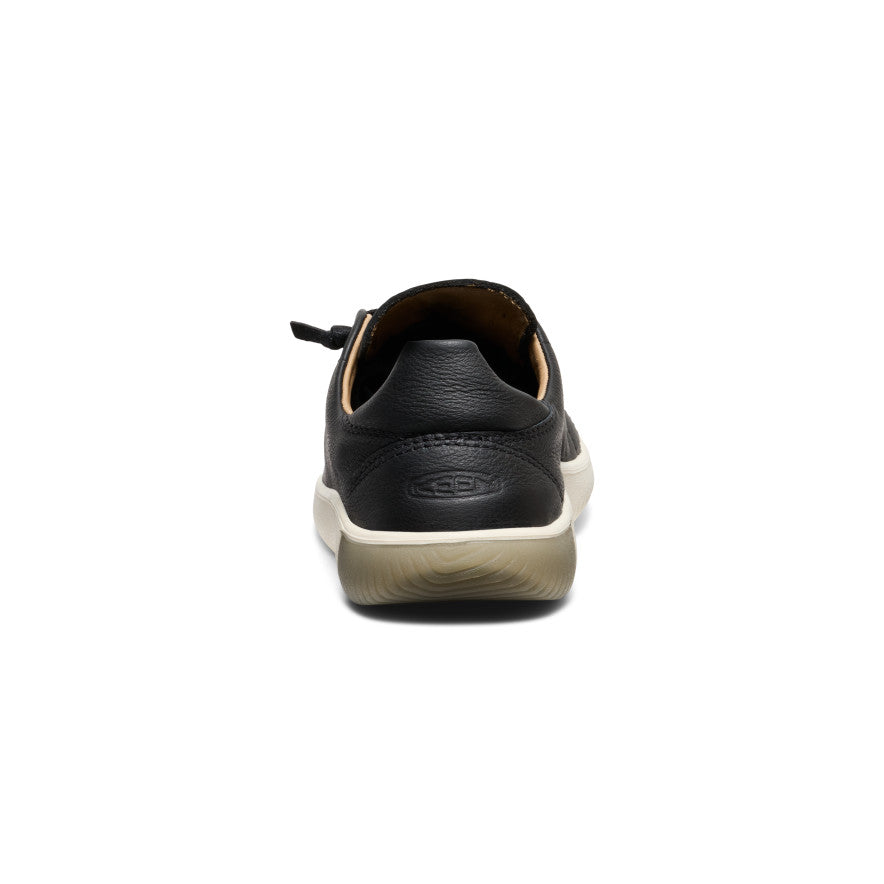 Men's KNX Leather Sneaker Black/Star White | Kenn On Sale