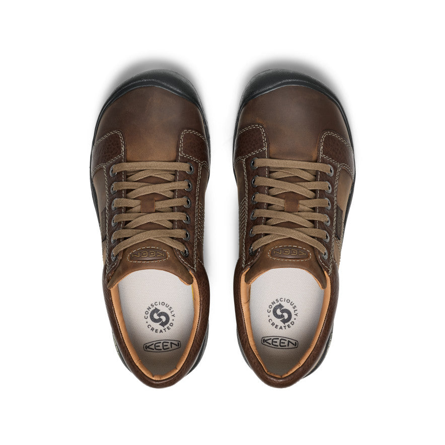 Men's Austin Shoe Wide Chocolate Brown | Kenn On Sale