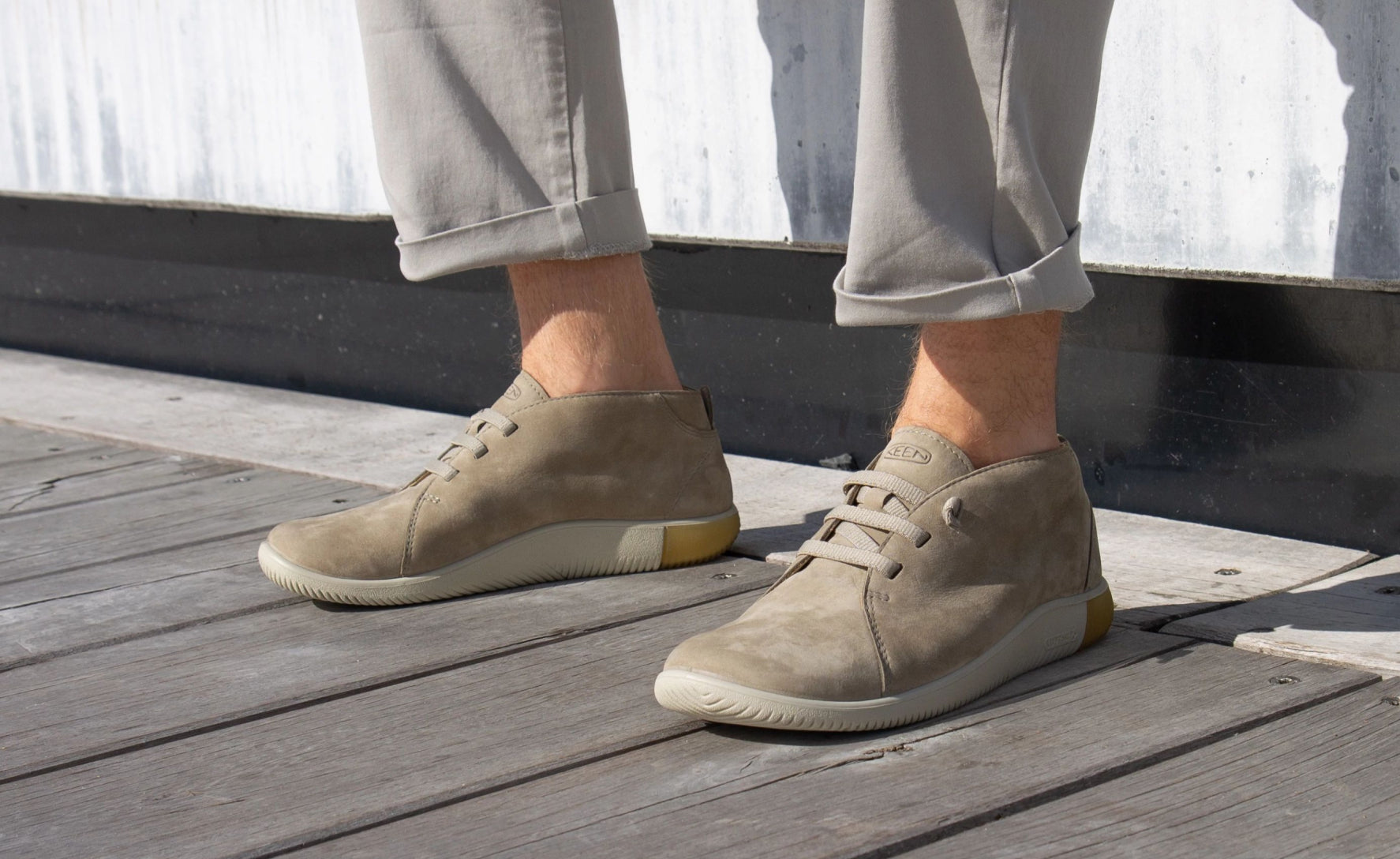 Men's KNX Chukka Brindle/Plaza Taupe / Keen Online