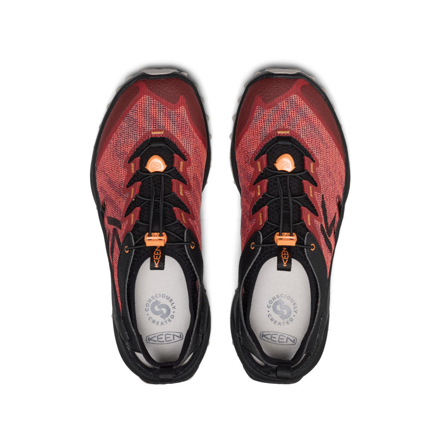 Men's Zionic ADV Open-Air Hiking Shoe Garnet/Orange Peel / Keen Online