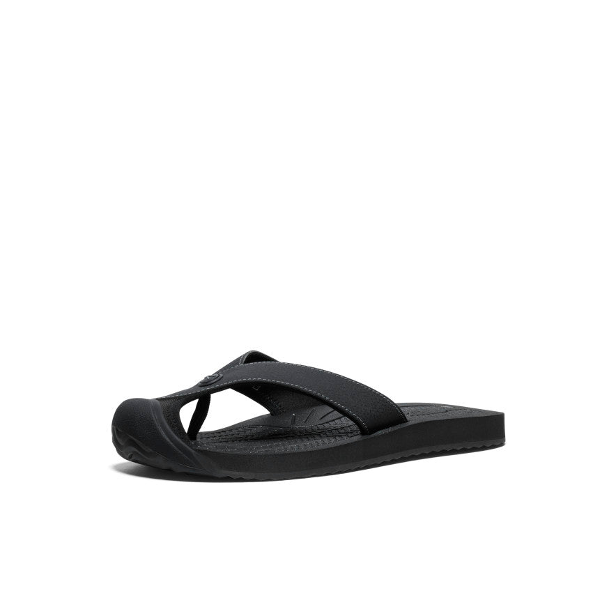 Men's Barbados Flip-Flop Black/Steel Grey | Kenn On Sale