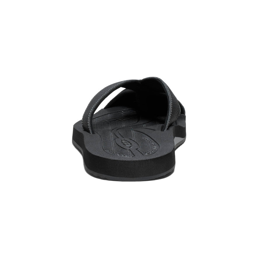 Men's Barbados Flip-Flop Black/Steel Grey | Kenn On Sale