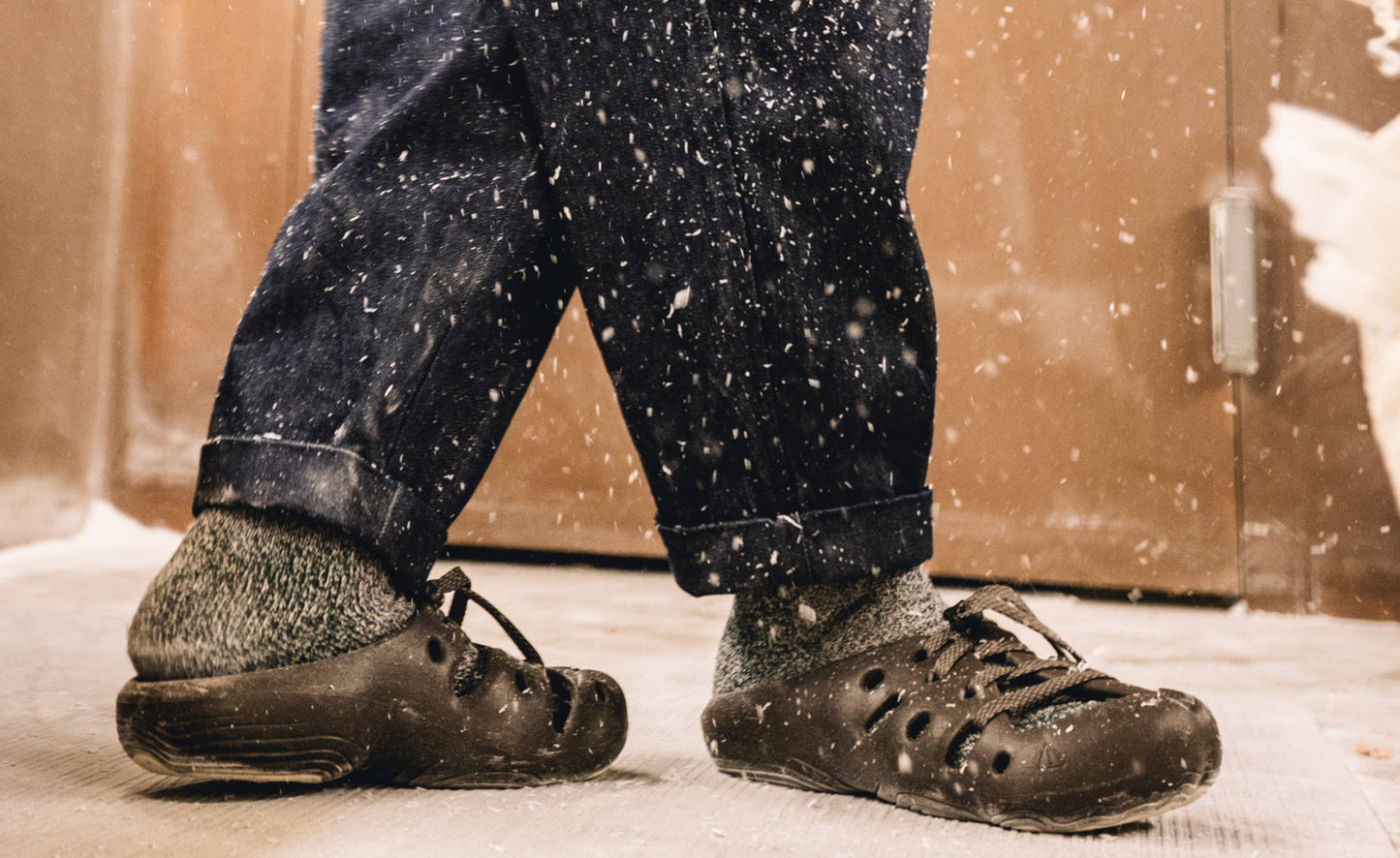 All Gender Yogeez Clog x Pilgrim Surf + Supply Chocolate Brown/Whisper White / Keen Online