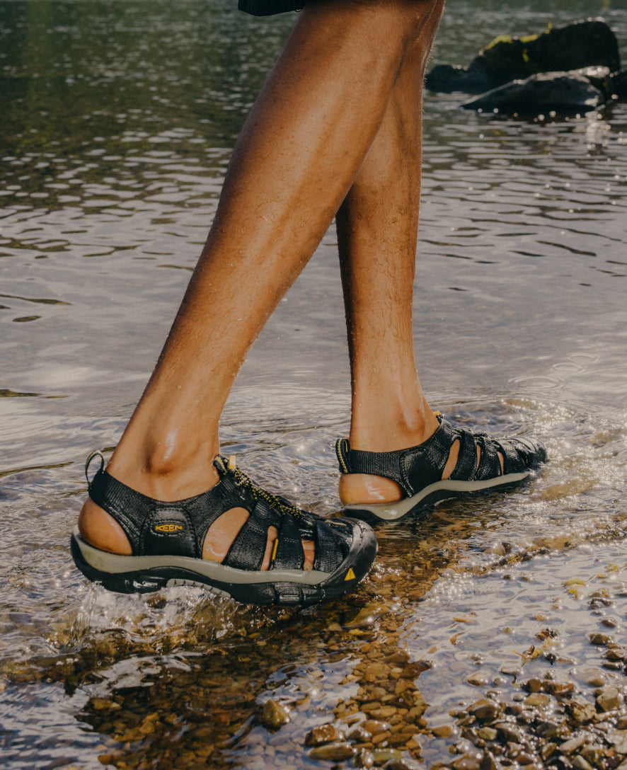 Men's Newport H2 Sandal Tri-Block Birch | Keen Outlet