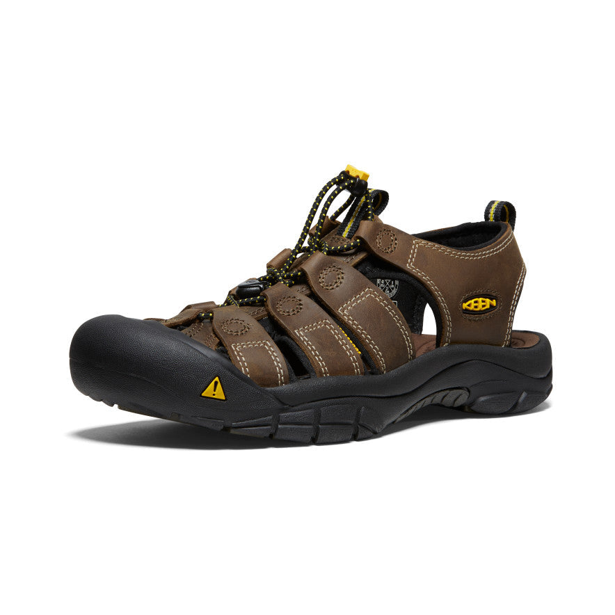 Men's Newport Leather Sandal Bison / Keen Online