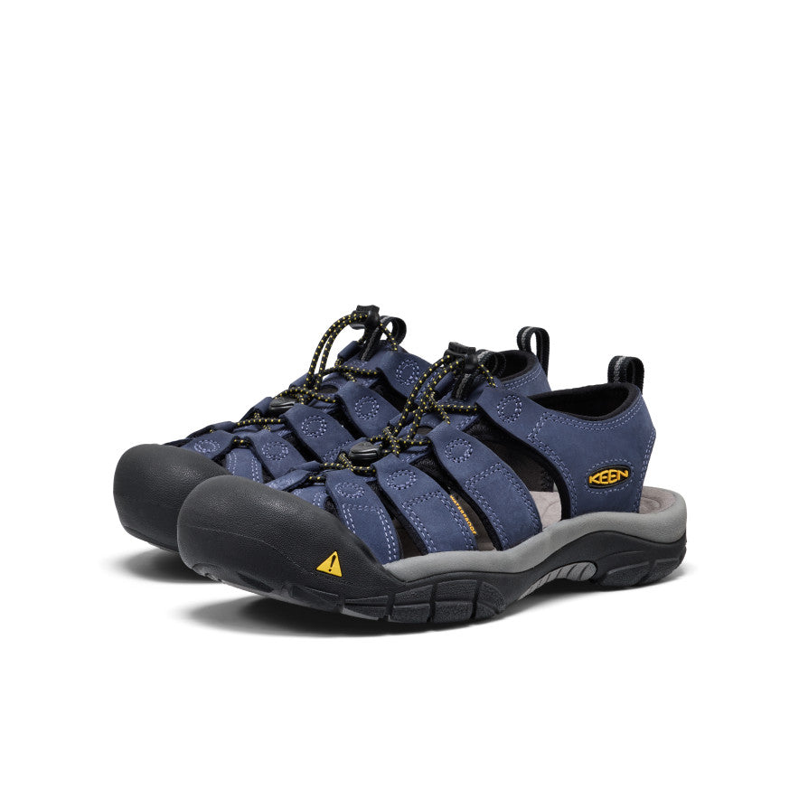 Men's Newport Leather Sandal Naval Academy / Keen Online