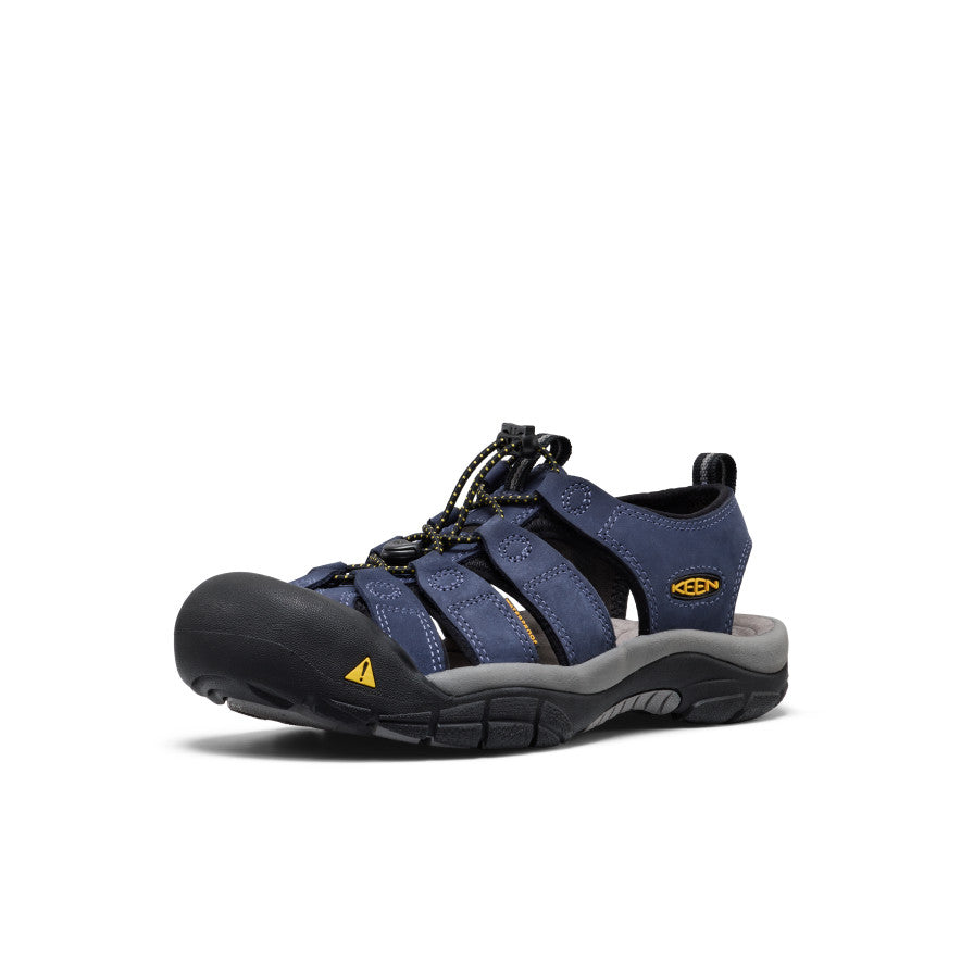 Men's Newport Leather Sandal Naval Academy / Keen Online
