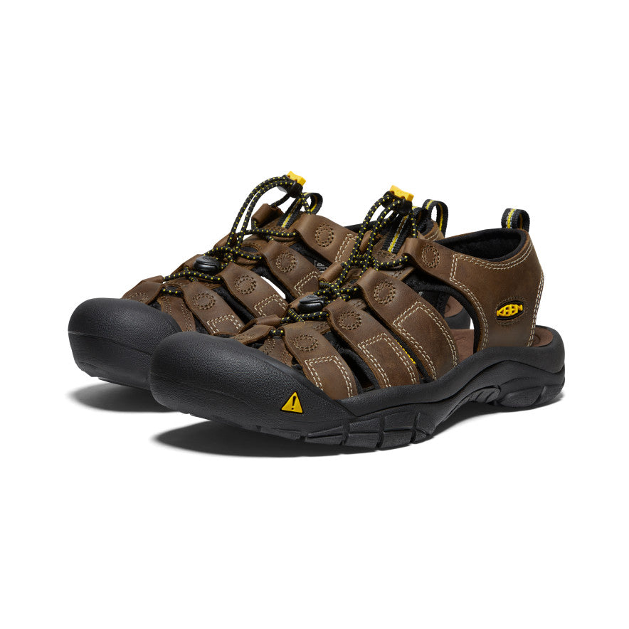 Men's Newport Leather Sandal Wide Bison / Keen Sale