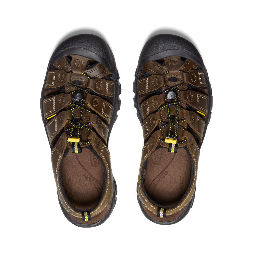 Men's Newport Leather Sandal Wide Bison / Keen Sale