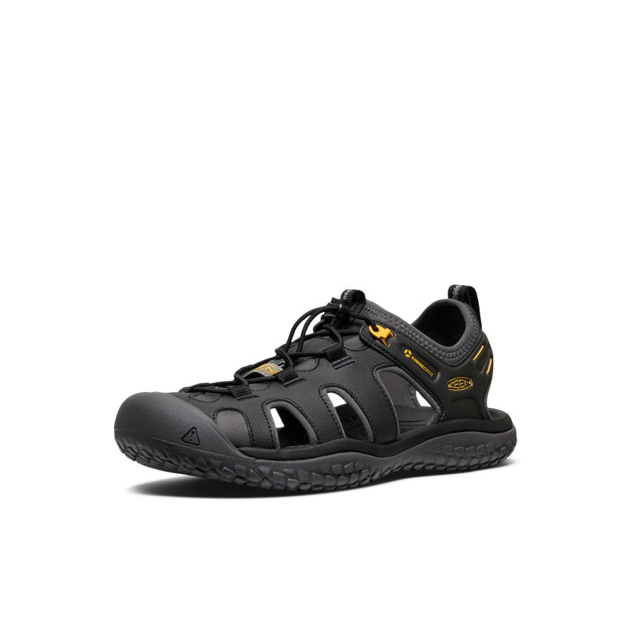 Men's SOLR Sandal Black/Gold / Keen Online