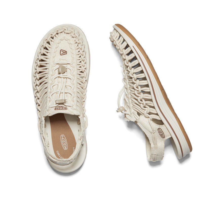 Men's UNEEK Canvas Natural Canvas/Birch | Keen Outlet