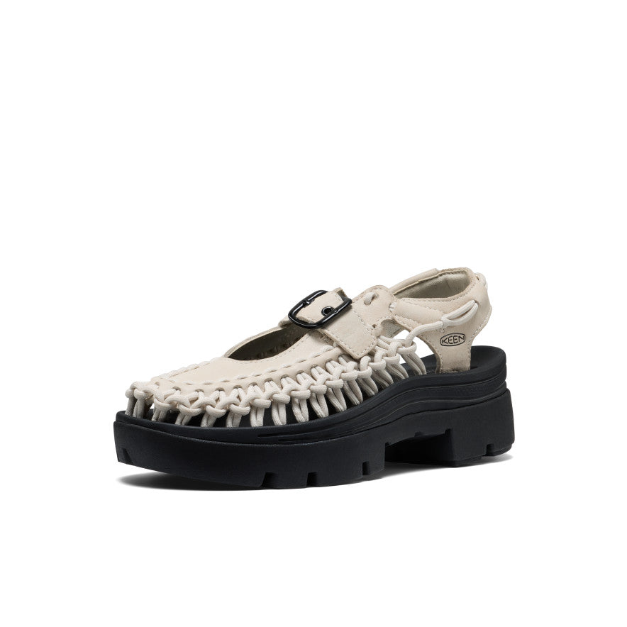 All Gender UNEEK PLT Mary Jane Sneaker Birch Smooth Lea / Keen Online