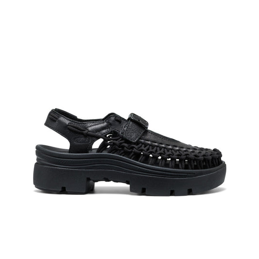 All Gender UNEEK PLT Mary Jane Sneaker Black Smooth Lea / Keen Sale