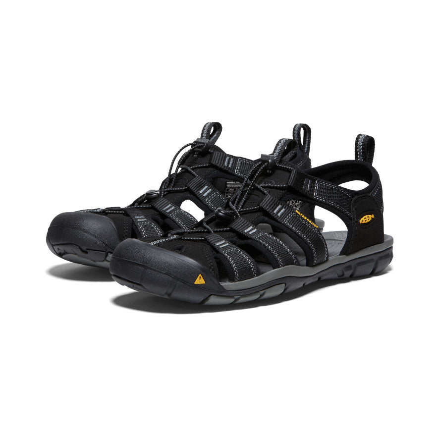 Men's Clearwater CNX Black/Gargoyle | Keen Outlet