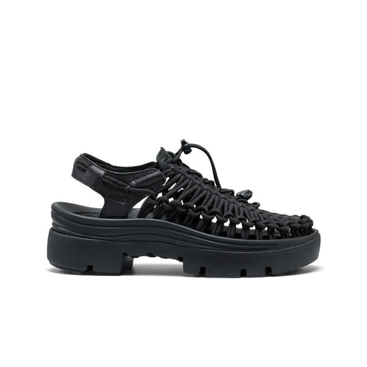 All Gender UNEEK PLT Sneaker Black Smooth Lea / Keen For sale