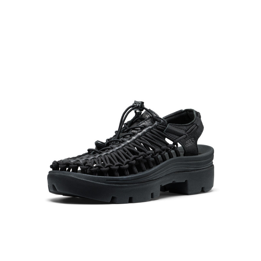 All Gender UNEEK PLT Sneaker Black Smooth Lea / Keen For sale