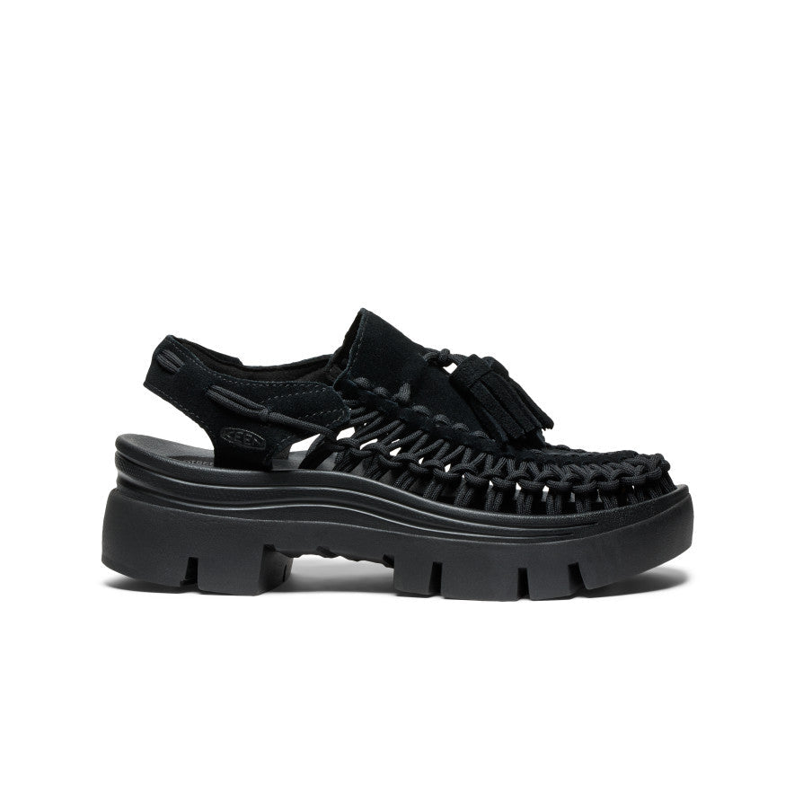 All Gender UNEEK PLT Tassel Sneaker Black/Black | Kenn On Sale