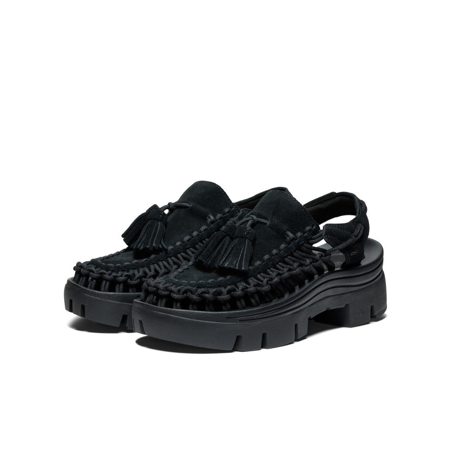 All Gender UNEEK PLT Tassel Sneaker Black/Black | Kenn On Sale