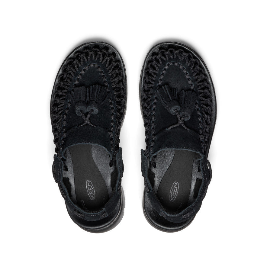All Gender UNEEK PLT Tassel Sneaker Black/Black | Kenn On Sale