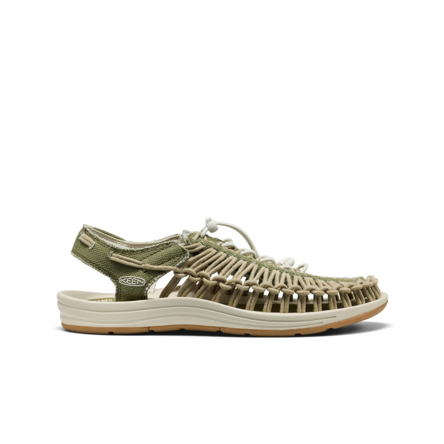Men's UNEEK Canvas Martini Olive/Birch / Keen Online