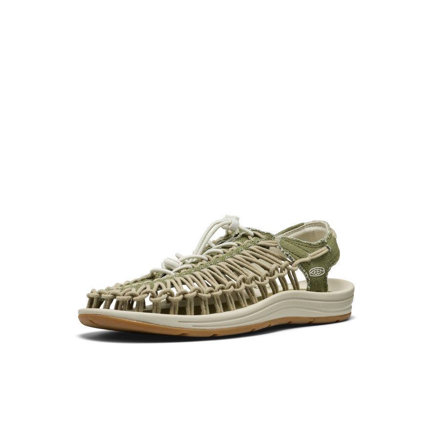 Men's UNEEK Canvas Martini Olive/Birch / Keen Online