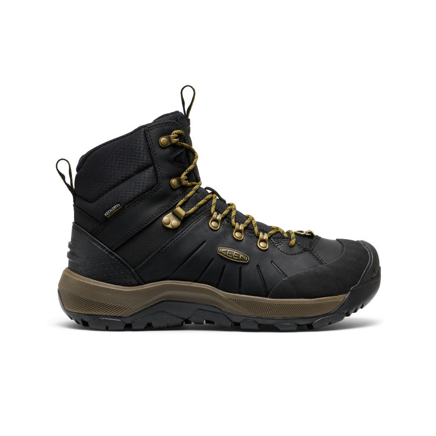 Men's Revel IV Polar Waterproof Boot Black/Lemon Curry / Keen Sale