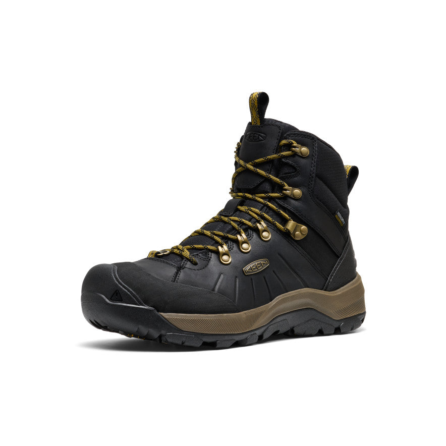Men's Revel IV Polar Waterproof Boot Black/Lemon Curry / Keen Sale