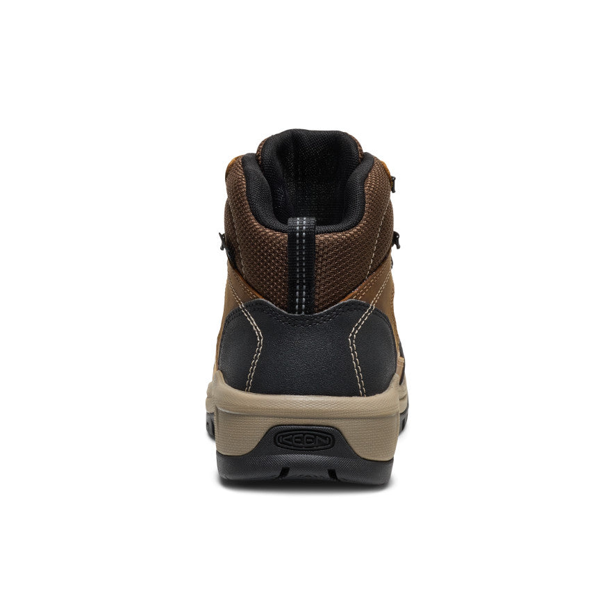 Women's Skokie Waterproof Work Boot (Soft Toe) Bison/Black | Kenn On Sale