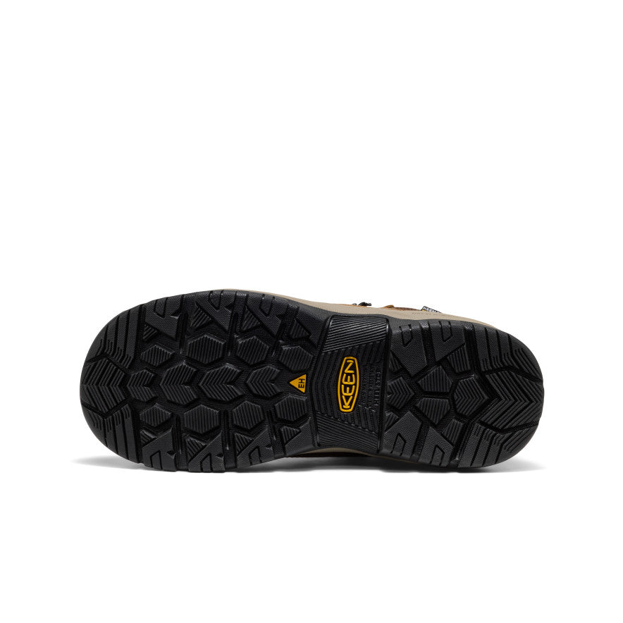 Women's Skokie Waterproof Work Boot (Soft Toe) Bison/Black | Kenn On Sale