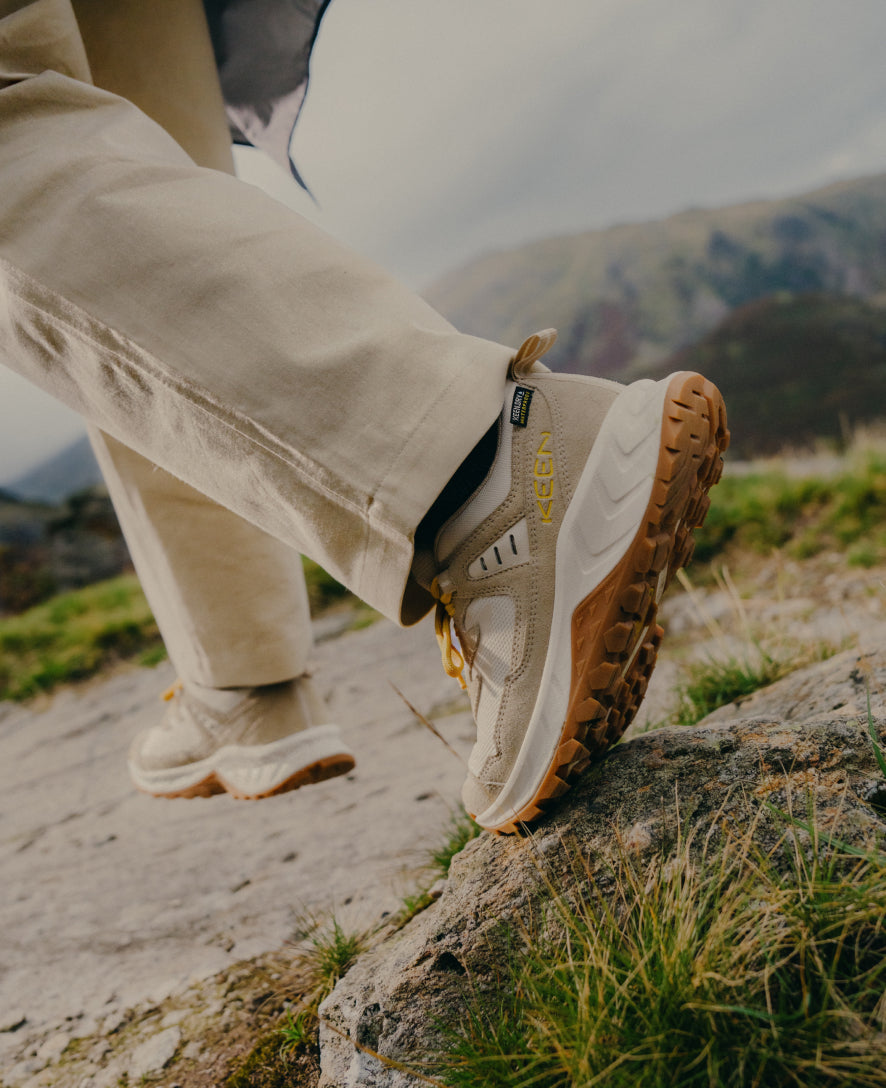 Women's Hightrail Waterproof Hiking Shoe Cork/Birch | Keen Outlet