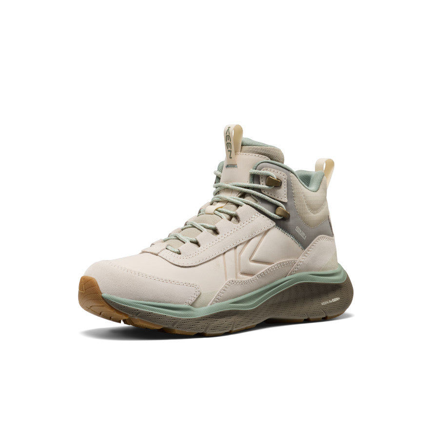 Women's Leiki Waterproof Leather Hiking Boot Birch/Lily Pad / Keen Online