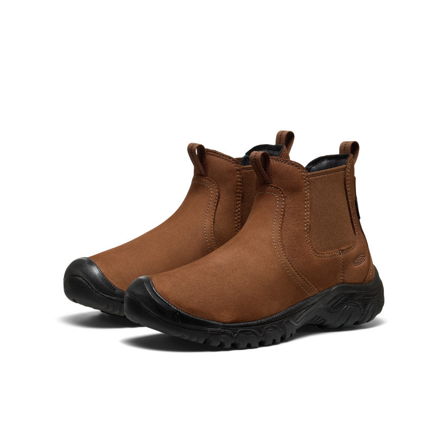Women's Greta II Waterproof Chelsea Bison/Black / Keen Sale
