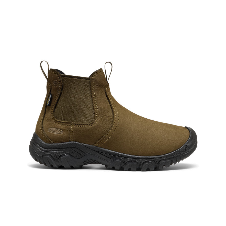 Women's Greta II Waterproof Chelsea Dark Olive/Black / Keen For sale