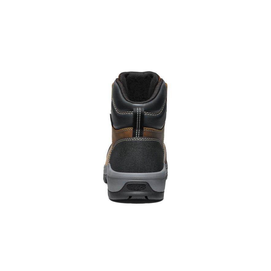 Women's Evanston 6" Waterproof Boot INT MET (Carbon Toe) Bison/Black / Keen For sale