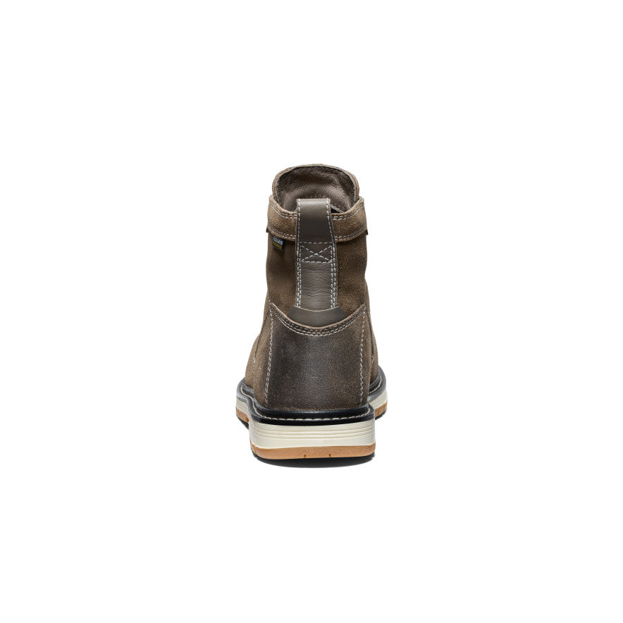 Women's San Jose 6" Waterproof 90° Heel Boot (Aluminum Toe) Steel Grey/Gum | Kenn On Sale