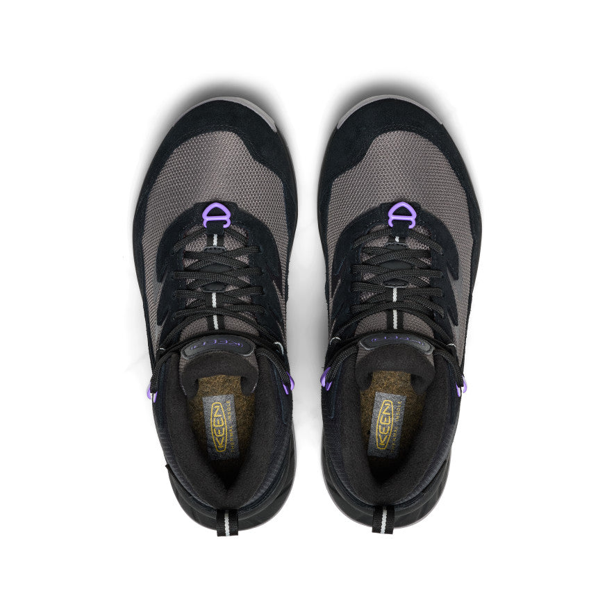 Women's Hightrail Polar Waterproof Hiking Boot Black/Aster Purple | Keen Discount
