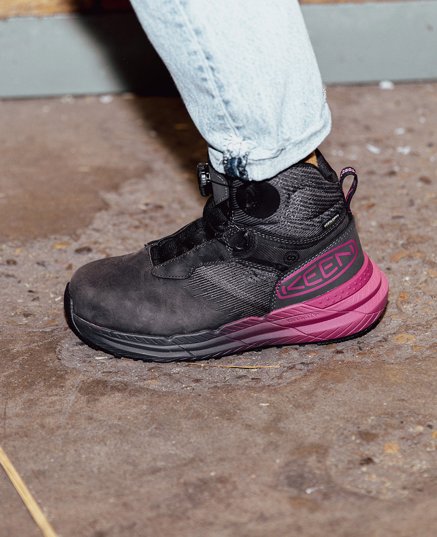 Women's Snapline RF Waterproof Boot (Carbon Toe) Magnet/Black / Keen Online