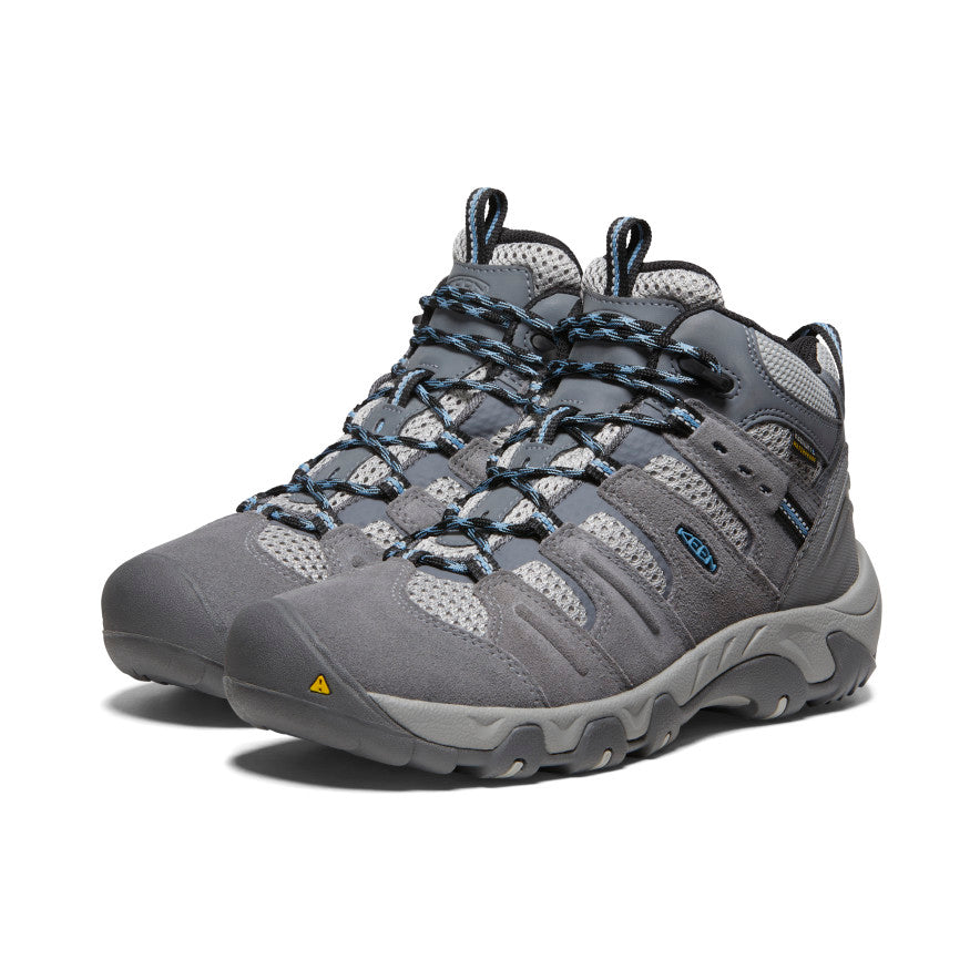 Women's Headout Waterproof Hiking Boot Steel Grey/Blue Heaven / Keen Online