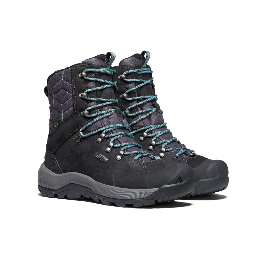 Women's Revel IV High Polar Waterproof Boot Black/North Atlantic / Keen For sale