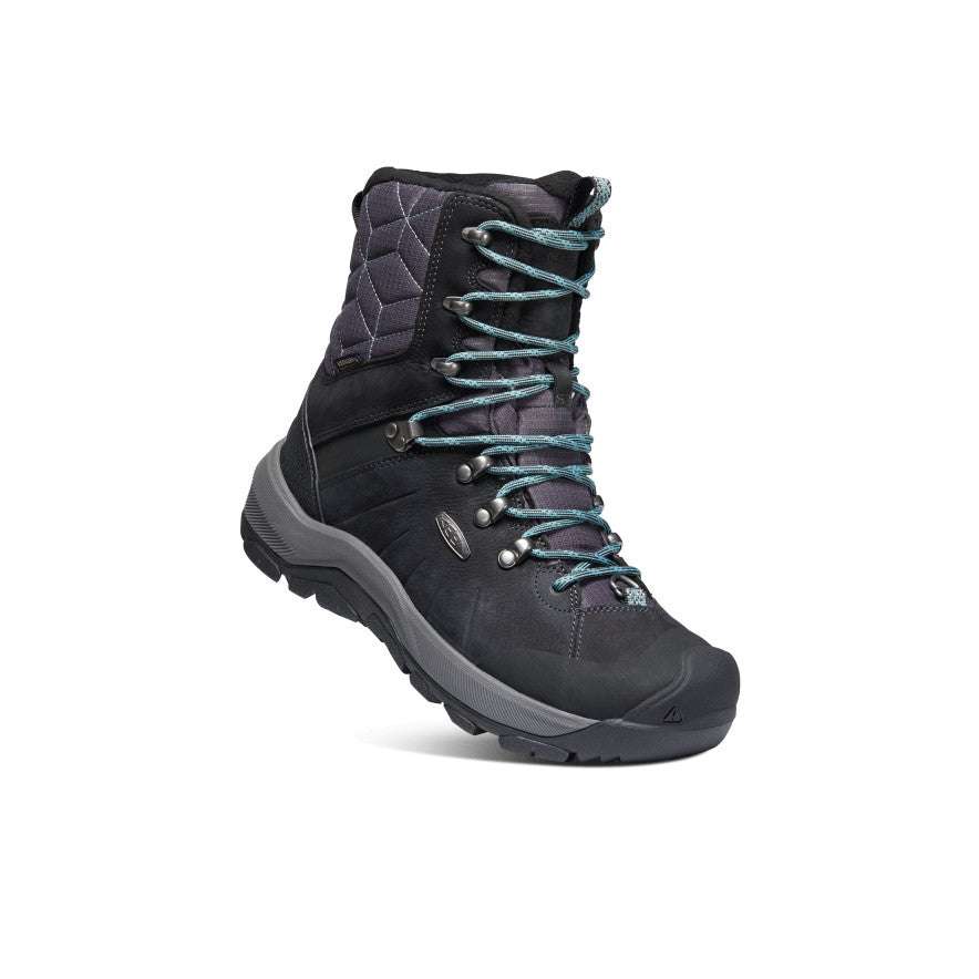 Women's Revel IV High Polar Waterproof Boot Black/North Atlantic / Keen For sale